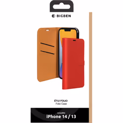Bigben Connected FOLIOWIP14R coque de protection pour téléphones portables Rouge