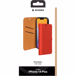 Bigben Connected FOLIOWIP14PLR coque de protection pour téléphones portables Rouge
