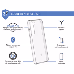 FORCE CASE FCAIRGS23T coque de protection pour téléphones portables Transparent