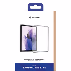 Bigben Connected SILITRANSTABS7FE coque de protection pour téléphones portables Transparent