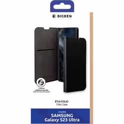 Bigben Connected FOLIOGS23UB coque de protection pour téléphones portables Noir