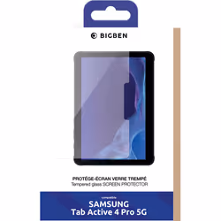 Bigben Connected PEGLASSTABACT4P écran et protection arrière de téléphones portables 1 pièce(s)