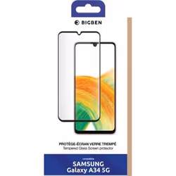 BIG BEN PEGLASSGA345G écran et protection arrière de téléphones portables Protection d'écran transparent Samsung 1 pièce(s)