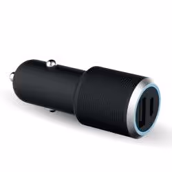Bigben Connected FPLICAC2AC37WPDRB, Auto, Allume-cigare, Noir