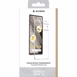 Coque Silisoft pour Google Pixel 7A - Transparente