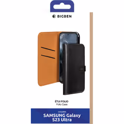 Bigben Connected FOLIOWGS23UB coque de protection pour téléphones portables Noir