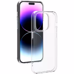 Bigben Connected SILITRANSIP14PMF, iPhone 14 Pro, Transparent