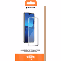 Bigben Connected SILITRANSX13 coque de protection pour téléphones portables Transparent
