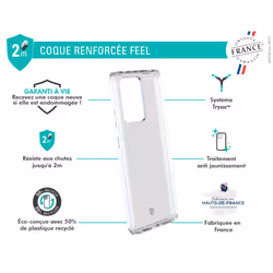 FORCE CASE FCFEELXRN12P coque de protection pour téléphones portables Transparent