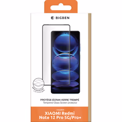 Verre trempé pour Redmi Note 12 Pro 5G - Transparent