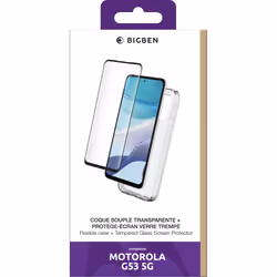 Coque + Verre trempé pour Motorola G53 5G