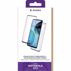 Coque + verre trempé pour Motorola G72