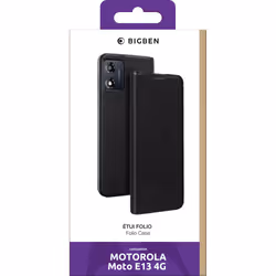 Bigben Connected ETUIFMOTOE13 coque de protection pour téléphones portables Noir