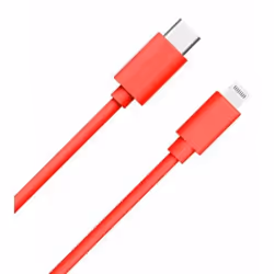 WOW Technology WOWCBLMFIC1MR, Rouge, 1 pièce(s)