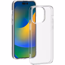 BIG BEN SILITRANSIP15P, Housse, Apple, iPhone 15 Pro, 15,5 cm (6.1"), Transparent
