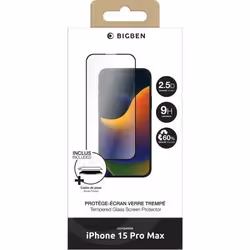 BIG BEN PEGLASSIP15PM écran et protection arrière de téléphones portables Protection d'écran transparent Apple 1 pièce(s)
