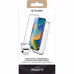 BIG BEN PACKSILIVTIP15 6.1" Housse Transparent