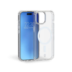 Coque renforcée MagSafe iPhone 15 AIR 3m Transparente + Garantie à vie Force Case