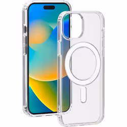 Coque MagSafe pour iPhone 15 Hybride Transparente Bigben