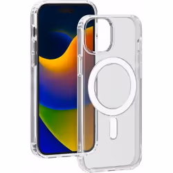 Coque MagSafe pour iPhone 15 Plus Hybride Transparente Bigben