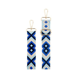 Bandoulière Lanière Universelle Amovible Brésilienne Bleue Bigben