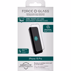 BIG BEN FGMGIP15PORIG écran et protection arrière de téléphones portables Protection d'écran transparent Apple 1 pièce(s)