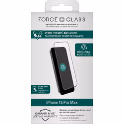 BIG BEN FGMGIP15PMORIG écran et protection arrière de téléphones portables Protection d'écran transparent Apple 1 pièce(s)