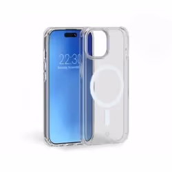 Coque renforcée MagSafe iPhone 15 Plus AIR Origine France Garantie 3m Transparente + Garantie à vie - Origine France Garantie ...