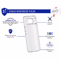 FORCE CASE FCPULSPIXEL8T 6.2" Housse Transparent