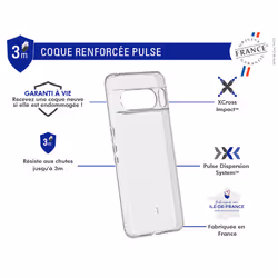 FORCE CASE FCPULSPIXEL8PT 6.7" Housse Transparent