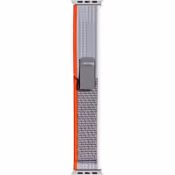 Bracelet Apple Watch 42-44-45-49mm Trail 155 à 210mm 42-44-45-49mm Gris et Rouge Bigben