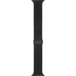 Bracelet Apple Watch 42-44-45-49mm Silicone 155 à 210mm 42-44-45-49mm Noir Bigben