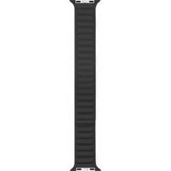 Bracelet Apple Watch 38-40-41mm Cuir 138 à 205mm 38-40-41mm Noir/Marron Bigben