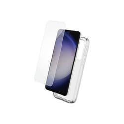 Pack 2 en 1 Coque Samsung Galaxy S24 Souple Transparente + Protège écran 2.5D + SmartFrame™ - Certifié GRS Bigben