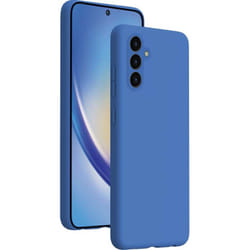 Coque pour Samsung Galaxy A35 5G SoftTouch Silicone Bleue Bigben