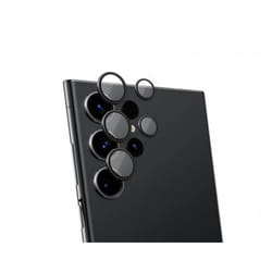 Protège écran FORCE GLASS Samsung S24 Ultra protège obj X5 noir