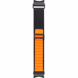 Bracelet pour Galaxy Watch 4/4 Classic/5/5 Pro/6/6 Classic - BIGBEN CONNECTED - Boucle alpine - Orange - Nylon