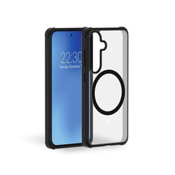 Coque renforcée Magnet Samsung Galaxy S24 AIR Frost 3m Noire + Garantie à vie Force Case