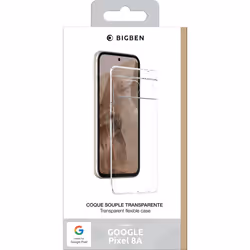 BIG BEN SILITRANSPIXEL8A 6.1" Housse Transparent