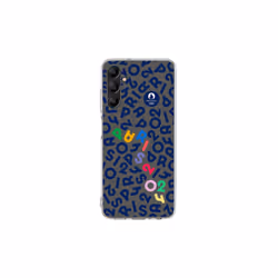 Samsung Coque transparente lettres Paris 2024 pour Galaxy A05s