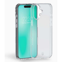 Coque renforcée iPhone 16 Plus FEEL Origine France Garantie 2m Transparente + Garantie à vie - Origine France Garantie Force Case