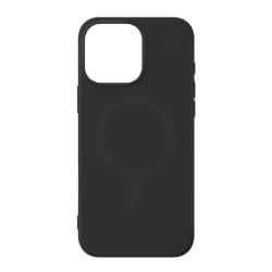 BIG BEN MagSafe Case iPhone 16 Pro Black Silicon coque de protection pour téléphones portables