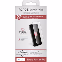 Force Glass FGOGPIXEL9ORIG écran et protection arrière de téléphones portables Protection d'écran transparent Google 1 pièce(s)