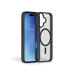 Coque renforcée MagSafe iPhone 16 AIR Frost 3m Noire + Garantie à vie Force Case
