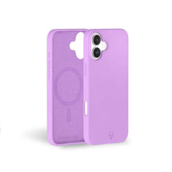 Coque renforcée MagSafe iPhone 16 SILICONE 2m Rose + Garantie à vie Force Case