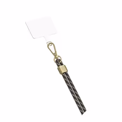 Bandoulière Cordon Universelle Amovible Noire avec détail gold Bigben