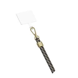 Bandoulière Cordon Universelle Amovible Noire avec détail gold Bigben