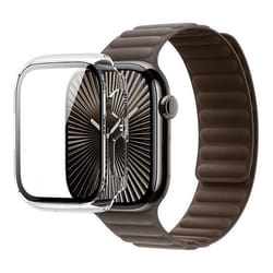 Coque renforcée Apple Watch 10 46mm avec écran tactile 46mm Transparente + Garantie à vie Force Case