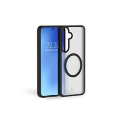 Coque renforcée Magnet Samsung Galaxy S25+ AIR Frost 3m Noire + Garantie à vie Force Case