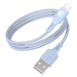 Câble Tissé USB A / USB C 3A 1.2m PD 60W Bleu Bigben